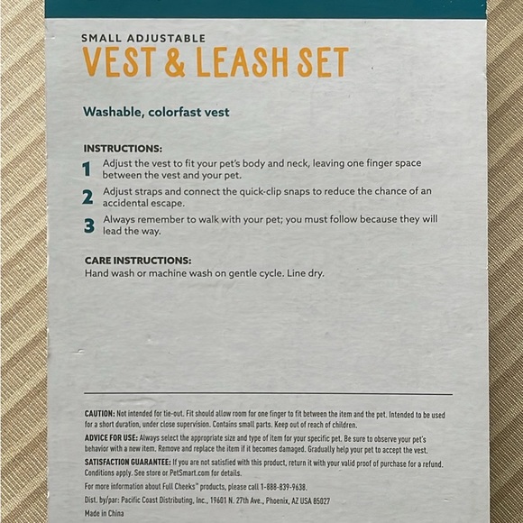 Hamster /rat harness & leash. Pink. Breakaway clasp. - Picture 2 of 2